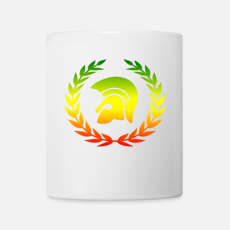 Trojan reggae laurel - Mug - white