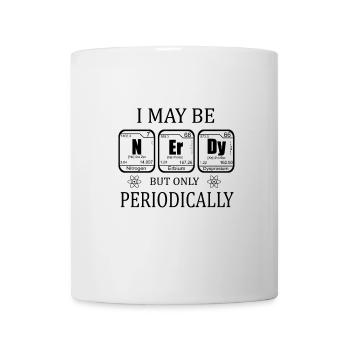 Chemie Science Periodensystem Nerd - Tasse - Weiß - Vorne