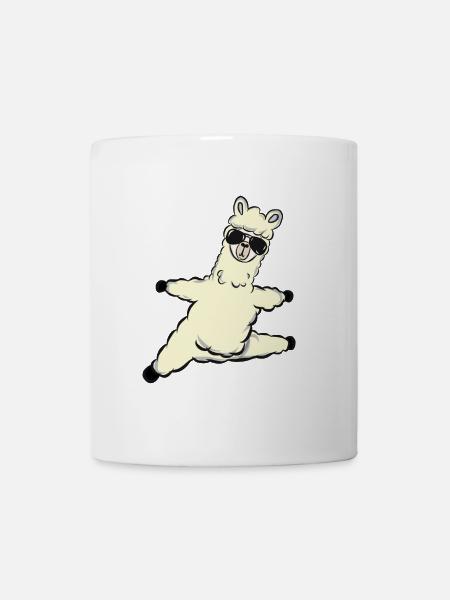 Lunettes de soleil Spagat en alpaga - Mug blanc - blanc