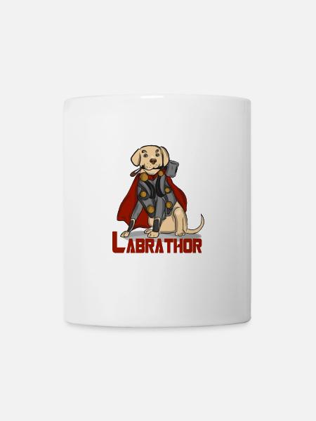 Labrador Hund Geschenk Haustier Thor - Tasse - Weiß