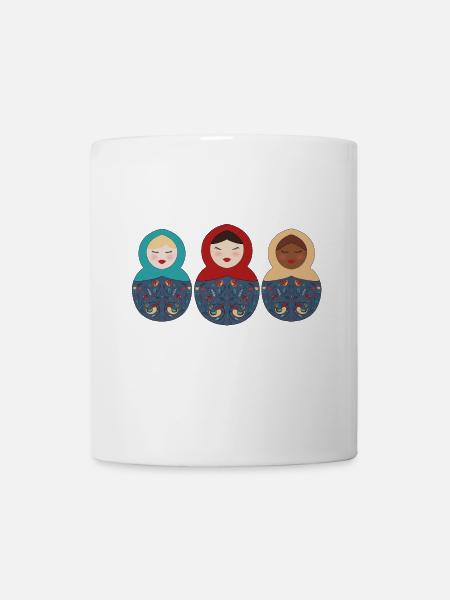 Russian matroshka matryoshka matryoshka - Mug - white