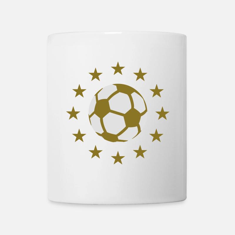 Foot & Étoiles - Mug blanc - blanc