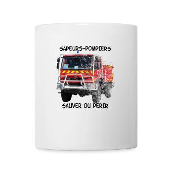 ccf speichern oder untergehen - Tasse - Weiß - Vorne