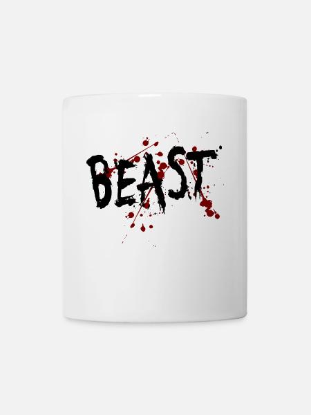 beast - Tasse - Weiß