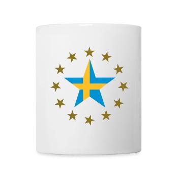 Suède & Étoiles - Mug blanc - blanc - Devant