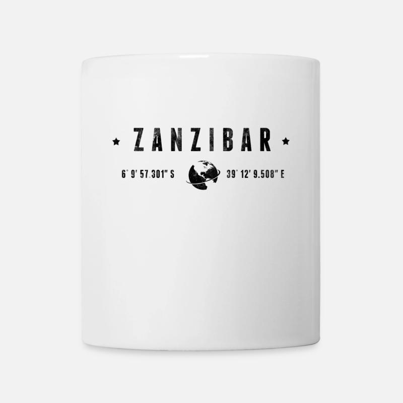 Zanzibar - Tasse - Weiß