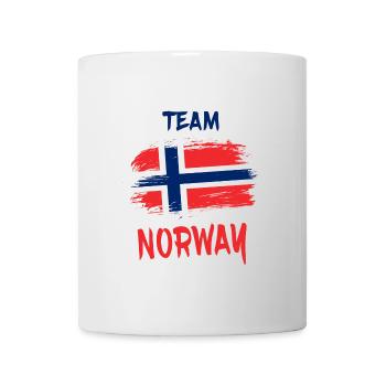 Team Norwegen / Geschenk Skandinavien Oslo - Tasse - Weiß - Vorne