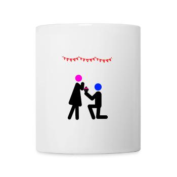 proposal of marriage - Mug - white - Front
