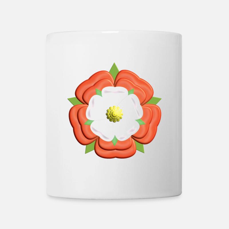 Tudor Rose - Tasse - Weiß