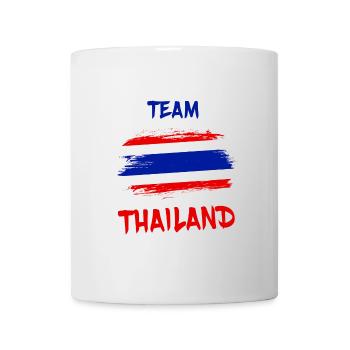 Team Thailand / Flagge Geschenk Bangkok Thai - Tasse - Weiß - Vorne