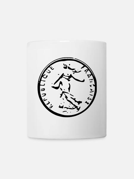 Lassen Franc - Tasse - Weiß