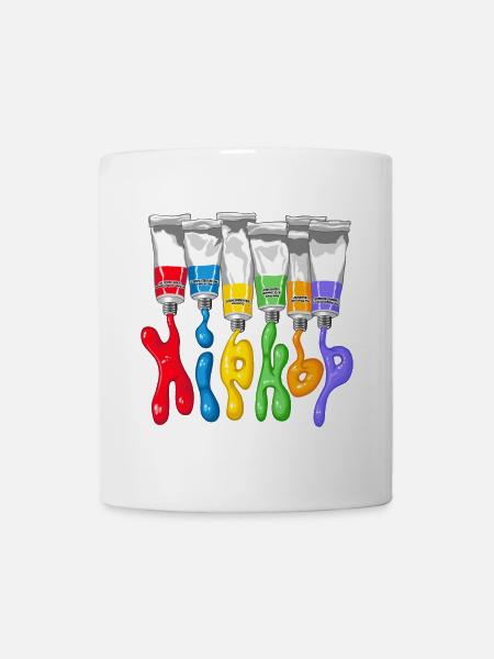 Hip Hop tubes - Mug - white