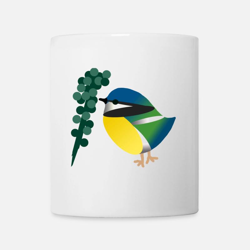 vogel - Tasse - Weiß