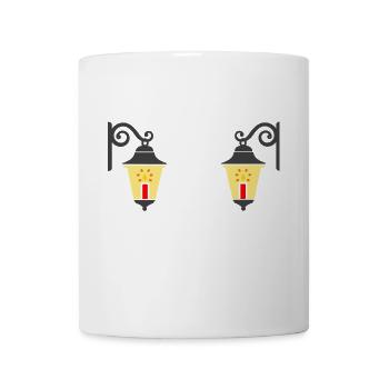 Laternen - Tasse - Weiß - Vorne