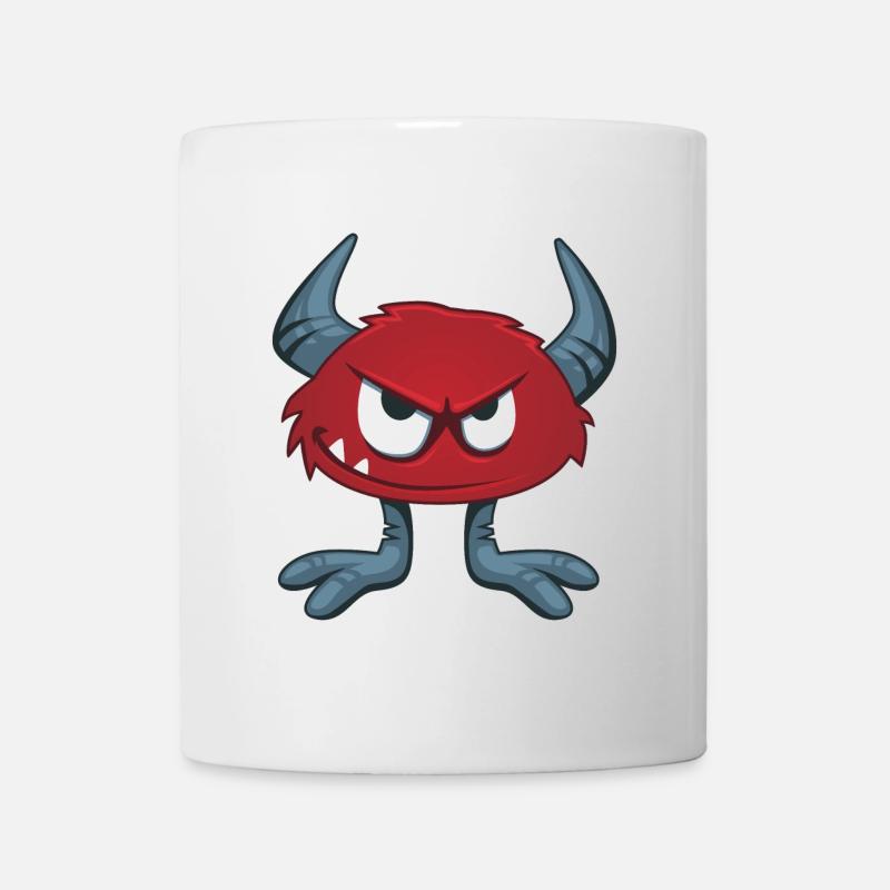 Monster - Tasse - Weiß