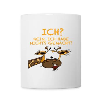 I wasn't giraffe - Mug - white - Front