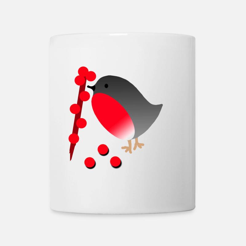 robin - Mug - white