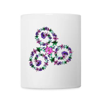 TRISKEL - Mug blanc - blanc - Devant