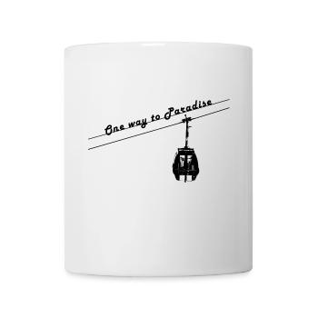 Ski snowboard skieurs skieurs cadeau - Mug blanc - blanc - Devant
