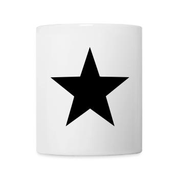 star stern Blackstar - Tasse - Weiß - Vorne