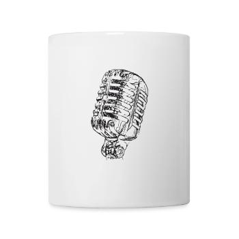 Musik 60er - Tasse - Weiß - Vorne