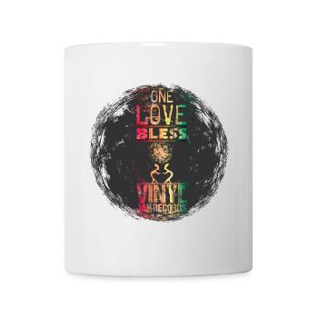 vinyl reggae - Tasse - Weiß - Vorne