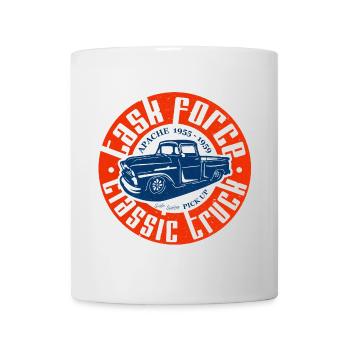 Apache Classic Truck - Tasse - Weiß - Vorne
