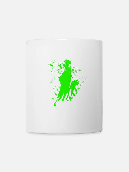 tache de couleur - Mug blanc - blanc