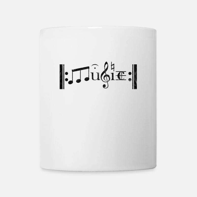 Musik - Tasse - Weiß