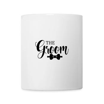 The Groom Minimalist Design - Mug - white - Front