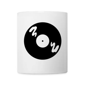 Musik Music Record - Tasse - Weiß - Vorne