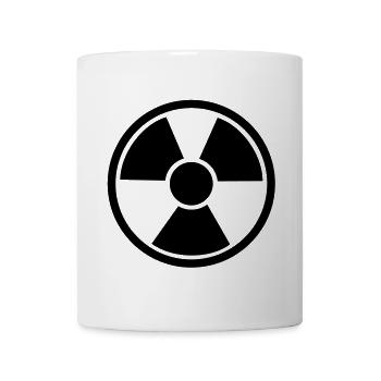 Atom kern energie nuclear - Tasse - Weiß - Vorne