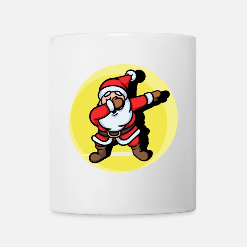 Cool Dab Dabbing Weihnachtsmann Weihnachten Xmas - Tasse - Weiß