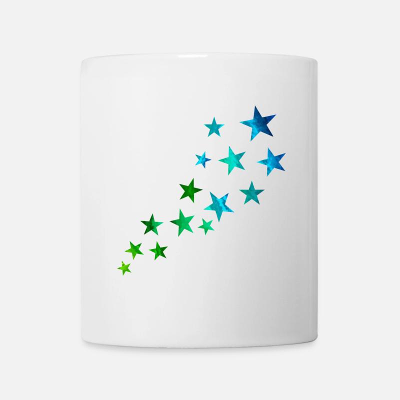 Sternschnuppe - Tasse - Weiß