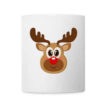Joli bébé visage de Noël Noël Noël - Mug blanc - blanc - Devant
