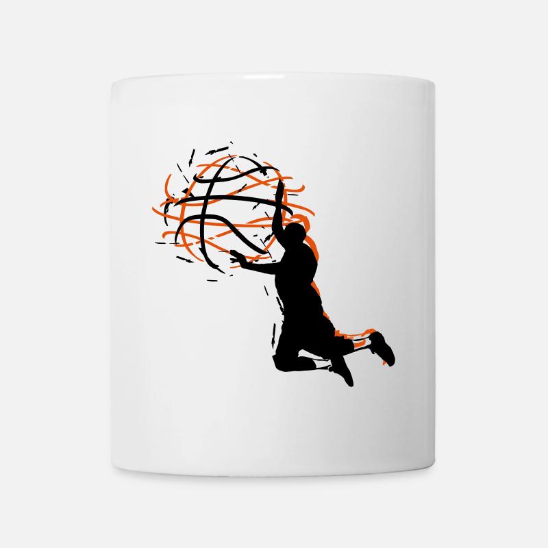 basketball - Mug blanc - blanc