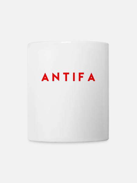 Antifa - Mug blanc - blanc