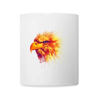 Firebird aigle oiseau oiseau de proie - Mug blanc - blanc - Devant