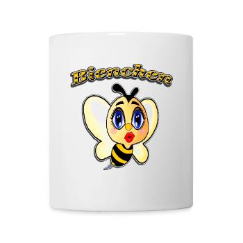 Bee Bee t-shirt Sabine i love sabinchen - Mug - white - Front