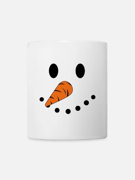 snowman - Tasse - Weiß