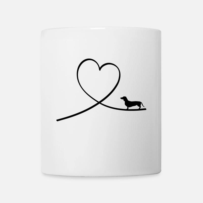 Dachshund I Dackelliebhaber Geschenk I Hund - Tasse - Weiß