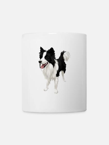 Limited! Border Collie Love - Mug - white