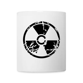 nuclear radioactive - Mug - white - Front