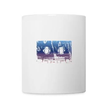 Vintage cassette - Mug - white - Front