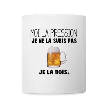 Mug à Biere Conception Unique - Mug blanc - blanc - Devant