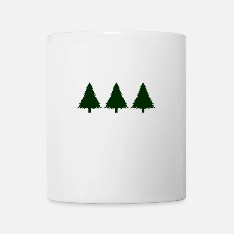 Tannenbaum - Tasse - Weiß