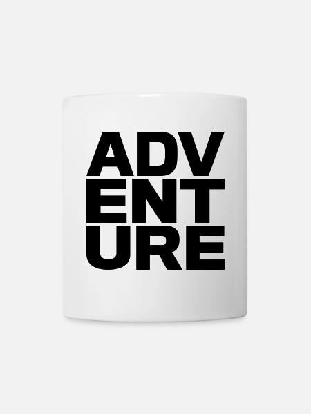 Adventure - Tasse - Weiß
