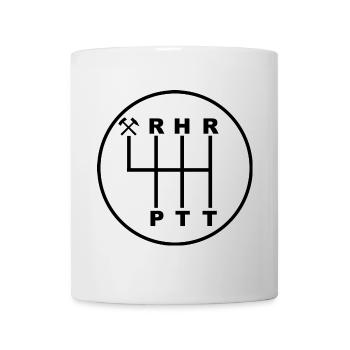 RUHRPOTT SCHALTKNAUF - Tasse - Weiß - Vorne