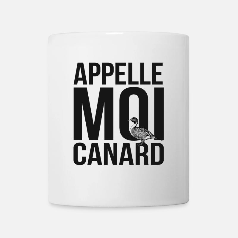Canard Coloré Expressionniste - Mug blanc - blanc