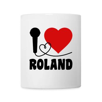 I Love Roland - Tasse - Weiß - Vorne